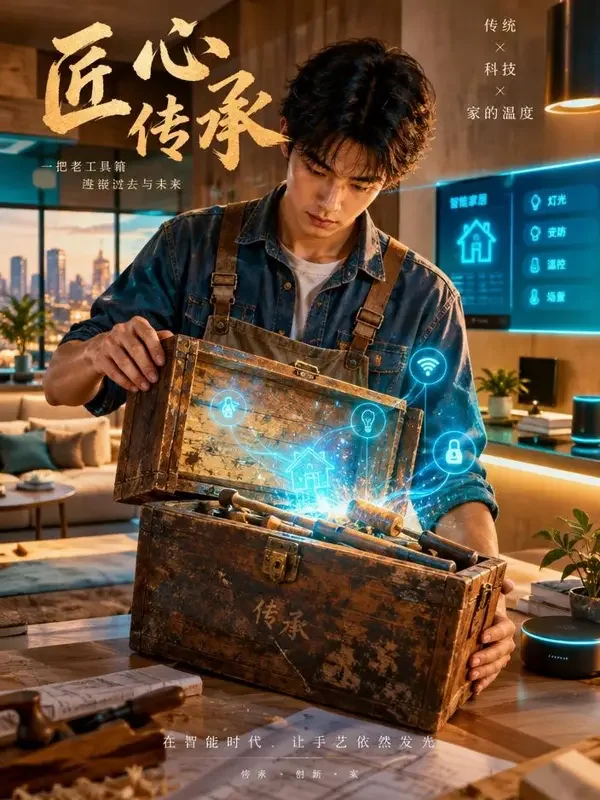 鲁班的智能家居公司 短剧封面 鲁班的智能家居公司封面